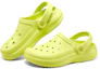 Shop (Women) Skechers Foamies Clog 'Aqua Blue' 111514-LIME