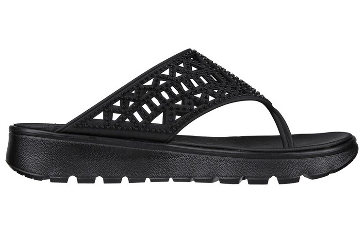 Order (W) Skechers Foamies Footsteps 'Ella es Linda Todo Negro'. 111096-BBK