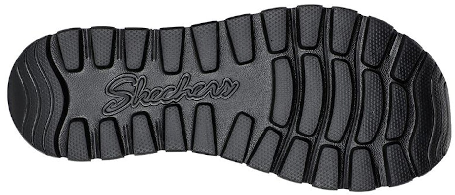 (W) Skechers Foamies Footsteps 'She's Cute All Black' Hitam Penuh 111096-BBK Shop (W) Skechers Foamies Footsteps 'She's Cute All Black' Hitam Penuh 111096-BBK