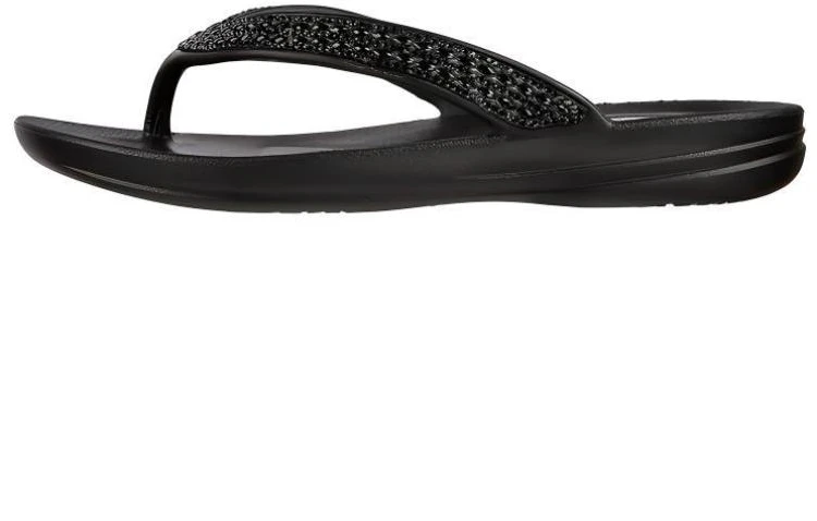 women-skechers-foamies-glitzy-black-111224-bbk
