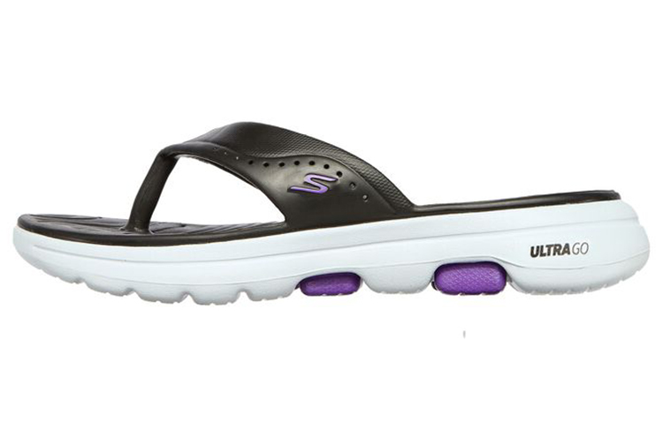 (Women) Skechers Foamies Go Walk 5 - Bali 'Black' 111100-BKW
