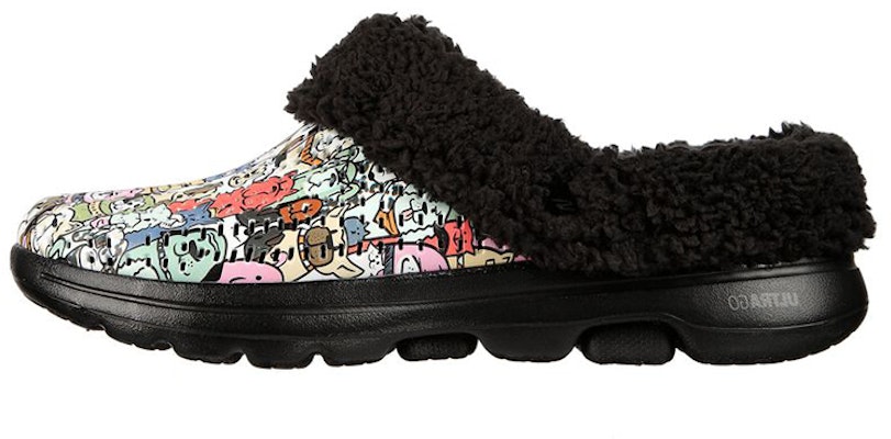 (Women) Skechers Foamies Go Walk 5 Slides 'Dogs for Life Black Multicolor' 111149-BKMT Buy (Women) Skechers Foamies Go Walk 5 Slides 'Dogs for Life Black Multicolor' 111149-BKMT