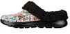 (W) Skechers Foamies Go Walk 5 Slides 'Anjing untuk Hidup Hitam Pelbagai warna' 111149-BKMT