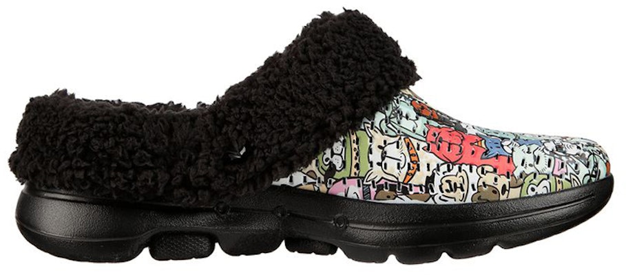 (W) Skechers Foamies Go Walk 5 Slides 'Anjing untuk Hidup Hitam Pelbagai warna' 111149-BKMT Order (W) Skechers Foamies Go Walk 5 Slides 'Anjing untuk Hidup Hitam Pelbagai warna' 111149-BKMT