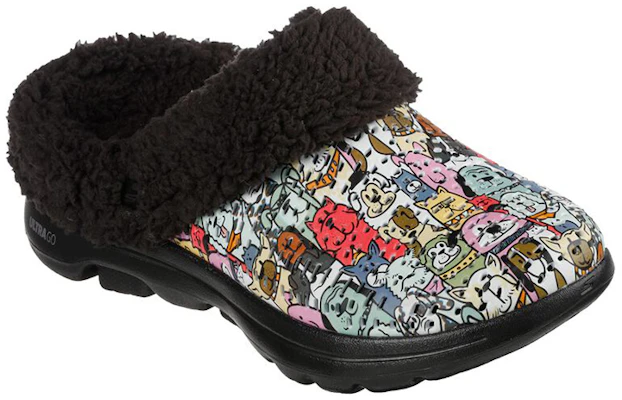 Skechers Foamies: Go Walk 5-狗狗一生 雙節鞋 女款 黑色彩繪 Lookbook Skechers Foamies: Go Walk 5-狗狗一生 雙節鞋 女款 黑色彩繪