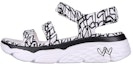 Buy (W) Skechers Foamies Max Cushioning 'Tentang Cinta Hitam dan Putih' 111323-WBK