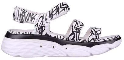 Order Skechers Foamies Max Cushioning-About Love 厚底涼鞋 女款 黑白