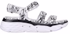 (W) Skechers Foamies Max Cushioning 'Tentang Cinta Hitam dan Putih' 111323-WBK