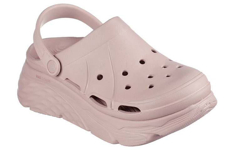 Shop (W) Skechers Foamies 杆动厚底 '玫瑰色' 111127-ROS