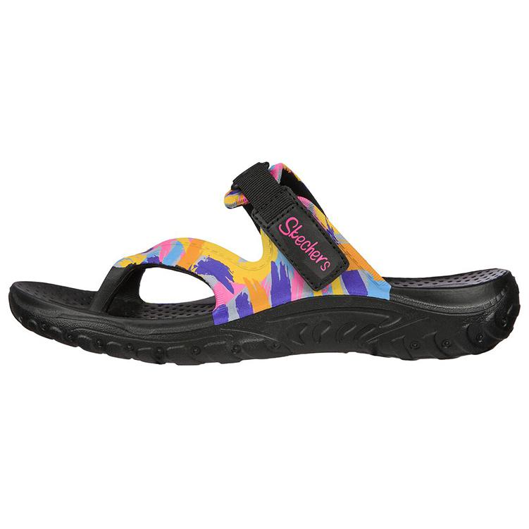 (Women) Skechers Foamies Reggae-Artsy 'Black Multi' 111171-BKMT