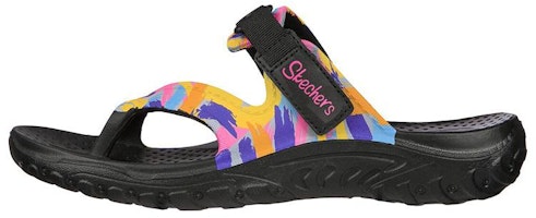 (Women) Skechers Foamies Reggae-Artsy 'Black Multi' 111171-BKMT (Women) Skechers Foamies Reggae-Artsy 'Black Multi' 111171-BKMT