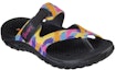 Lookbook (W) Skechers Foamies Reggae-Artsy 'Hitam Multi' 111171-BKMT