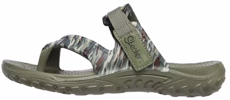 (Women) Skechers Foamies Reggae-Ditzy Bloom 'Olive' 111157-OLMT (Women) Skechers Foamies Reggae-Ditzy Bloom 'Olive' 111157-OLMT