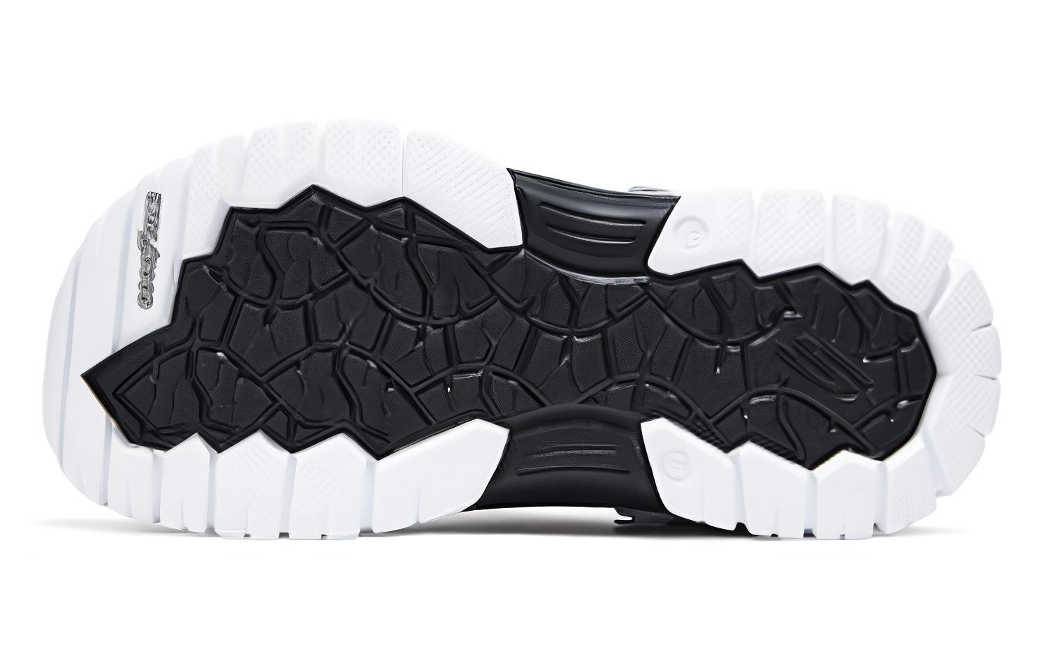 Shop (W) Skechers Foamies Sandal 'Hitam Putih' 111444-BKW