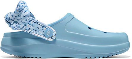 Order Skechers 馬卡龍 fafa洞洞鞋 防滑耐磨 運動涼鞋 女款 淺藍色