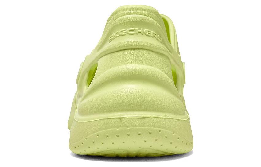 Lookbook Skechers Dashing 泡泡鞋 輕便舒適 運動涼鞋 女款 青色