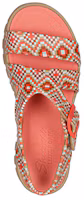 Shop Skechers Footsteps-Free Spirit 運動休閒涼鞋 女款 橙色