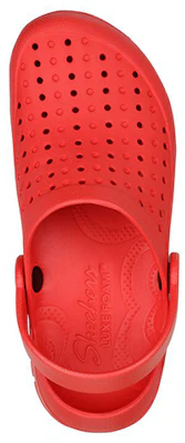 Skechers Footsteps-Transcend 休閒耐磨涼鞋 女款 紅色 Shop Skechers Footsteps-Transcend 休閒耐磨涼鞋 女款 紅色