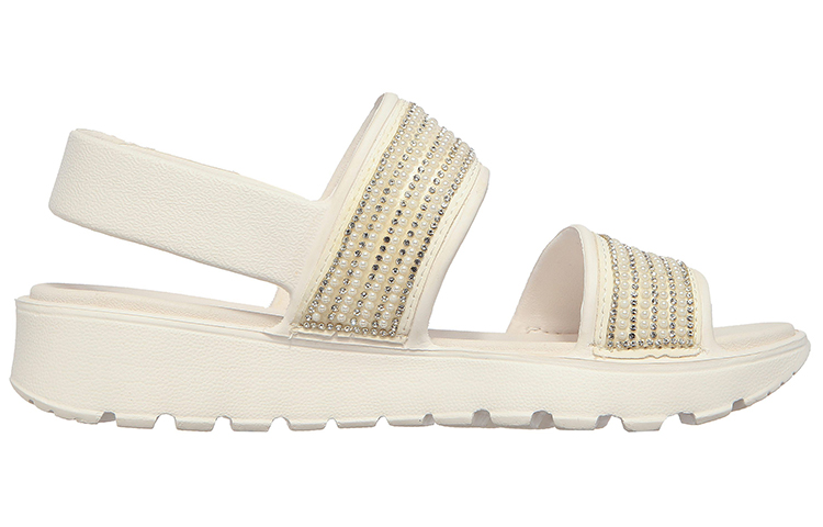 Order (W) Sandal Kasual Ringan Skechers Footsteps - Putih 111099-WHT