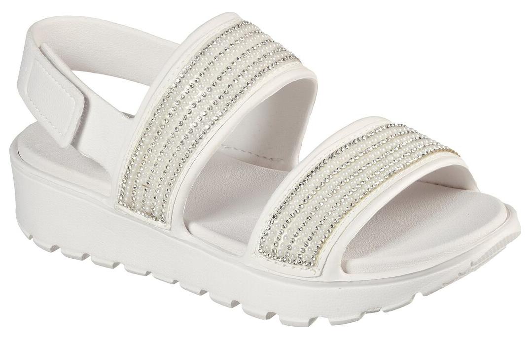 Lookbook (W) Sandal Kasual Ringan Skechers Footsteps - Putih 111099-WHT