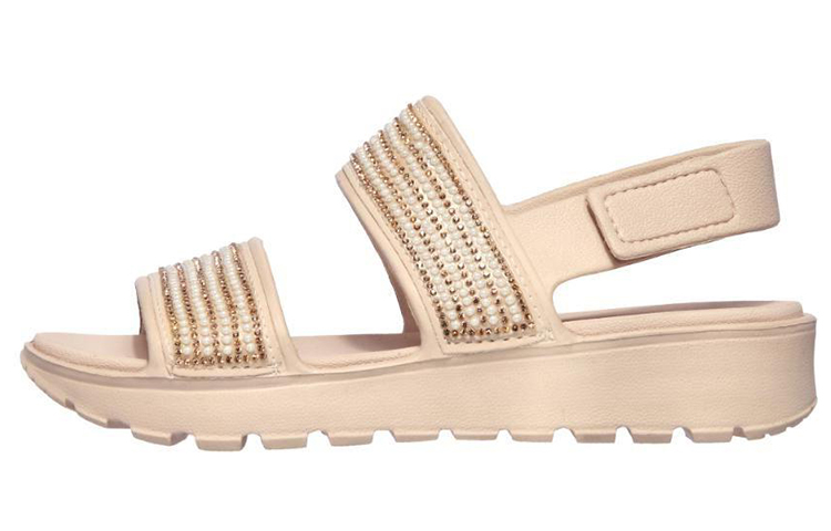 (Women) Skechers Footsteps &#x27;Lightweight Pink Casual Sandals&#x27; 111099-BLSH