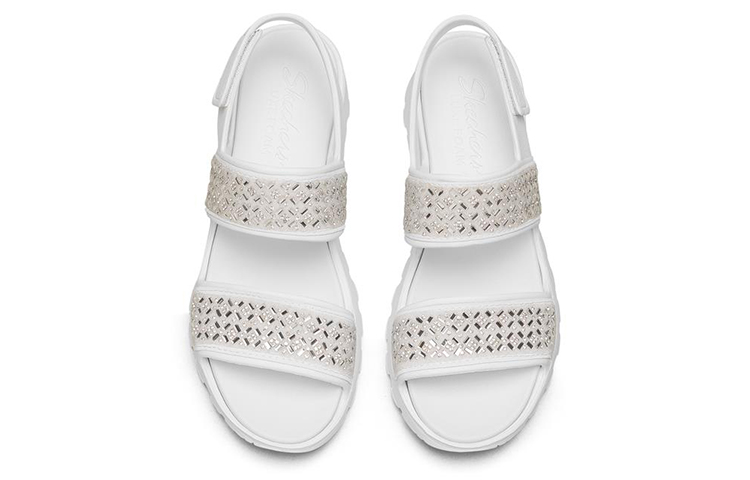 Shop (W) Skechers Footsteps '白色休闲凉鞋' 111065-WHT