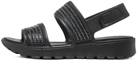 (Women) Skechers Footsteps How extra 'Black' 111099-BBK (Women) Skechers Footsteps How extra 'Black' 111099-BBK