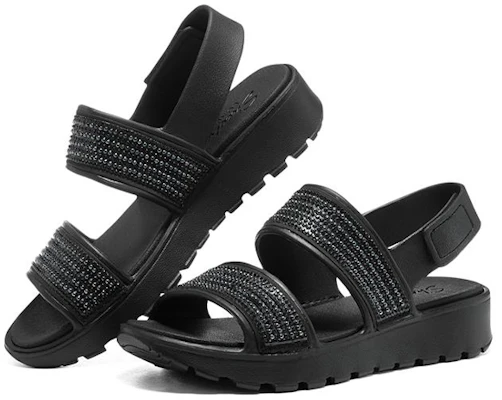 (W) Skechers Footsteps Hoe Extra ''Zwart'' 111099-BBK Lookbook (W) Skechers Footsteps Hoe Extra ''Zwart'' 111099-BBK