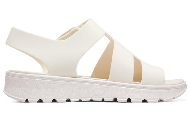 Order (W) スケッチャーズ フットステップ サンダル (白) 111570-WHT