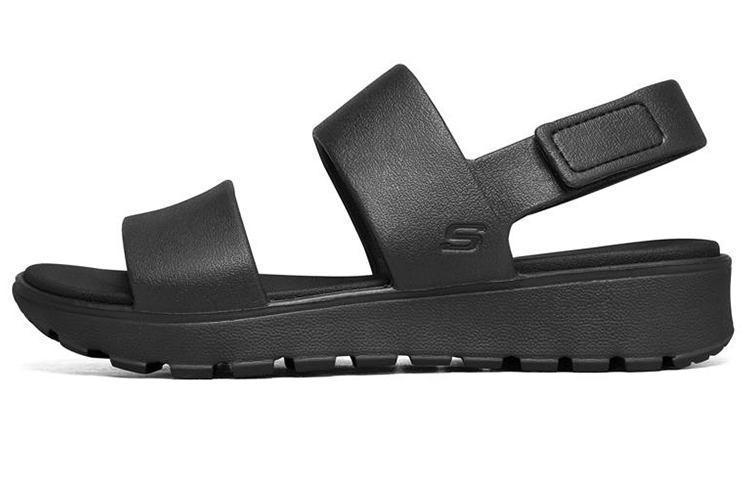 (Women) Skechers Footsteps Sandals Black 111054-BBK