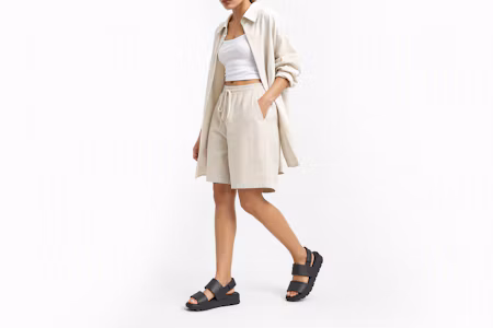 Order Skechers Footsteps 簡約舒適運動涼鞋 女款 全黑色