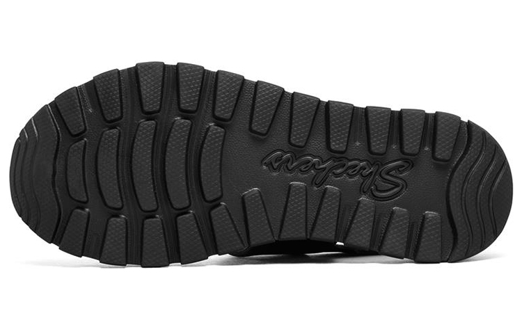 Shop (W) Skechers Footsteps Sandal Hitam 111054-BBK