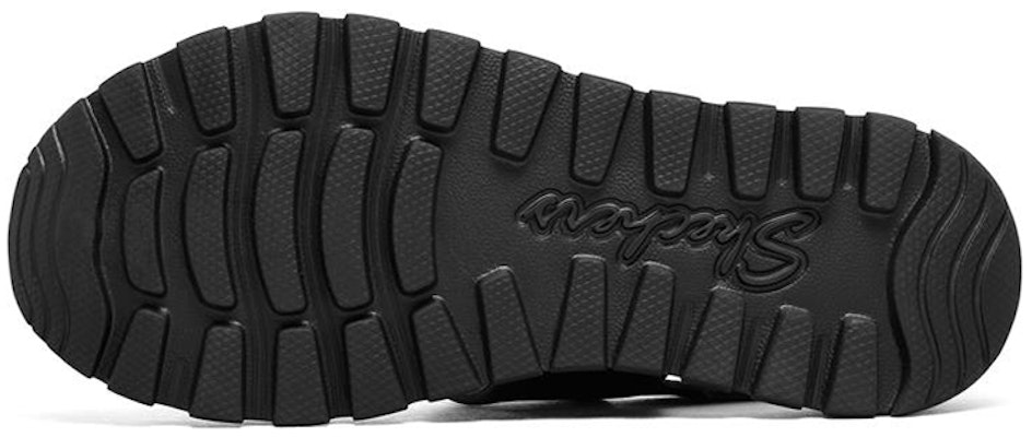 (W) スケッチャーズ フットステップ サンダル (黒) 111054-BBK Shop (W) スケッチャーズ フットステップ サンダル (黒) 111054-BBK