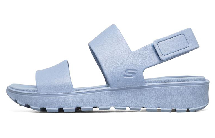 (Women) Skechers Footsteps Sandals Blue 111054-LTBL