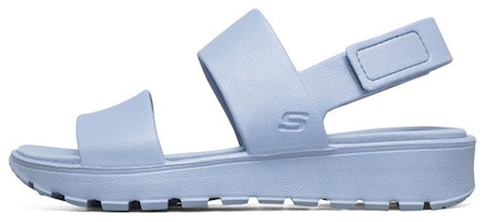 (Women) Skechers Footsteps Sandals Blue 111054-LTBL (Women) Skechers Footsteps Sandals Blue 111054-LTBL