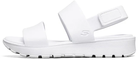 (Women) Skechers Footsteps Sandals White 111054-WHT (Women) Skechers Footsteps Sandals White 111054-WHT
