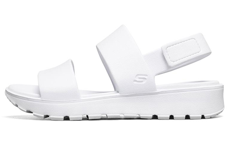 (Women) Skechers Footsteps Sandals White 111054-WHT