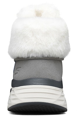 (Women) Skechers Fur-Lined Winter Boots 'Grey White' 144352-GRY Shop (Women) Skechers Fur-Lined Winter Boots 'Grey White' 144352-GRY