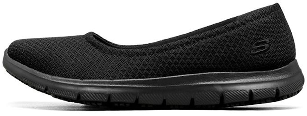 (Women) Skechers Ghenter Slip On 'Black' 77247-BLK Buy (Women) Skechers Ghenter Slip On 'Black' 77247-BLK