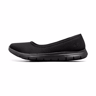 (W) Skechers Ghenter Slip On 'Black'