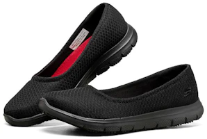 Lookbook Skechers Ghenter 一脚蹬運動休閒鞋 女款 黑色