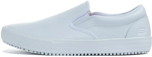 (Women) Skechers Gibson-Brogna 'White Canvas Low-Top' 76559-WHT (Women) Skechers Gibson-Brogna 'White Canvas Low-Top' 76559-WHT