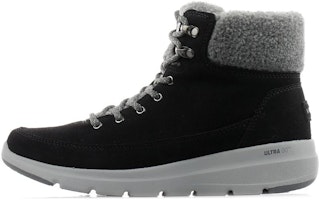 (Women) Skechers Glacial Ultra 'Black' 16677-BKGY (Women) Skechers Glacial Ultra 'Black' 16677-BKGY