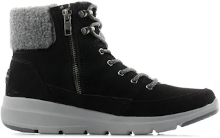 Order Skechers Glacial Ultra 中筒雪地靴 女款 黑灰