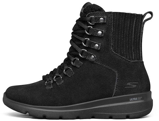 (Women) Skechers Glacial Ultra 'Black' 144151-BBK Buy (Women) Skechers Glacial Ultra 'Black' 144151-BBK