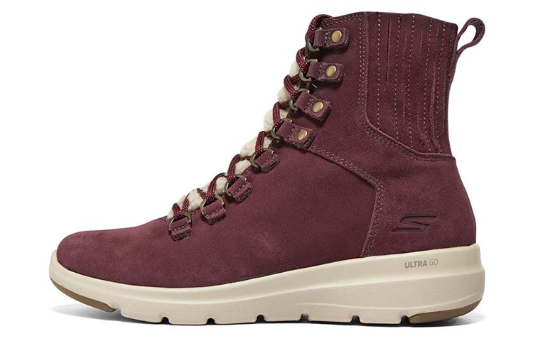 (Women) Skechers Glacial Ultra 'Burgundy' 144151-BURG