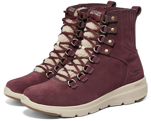 (Women) Skechers Glacial Ultra 'Burgundy' 144151-BURG Lookbook (Women) Skechers Glacial Ultra 'Burgundy' 144151-BURG