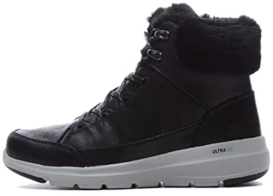 (Women) Skechers Glacial Ultra 'Cozy Black' 144178-BLK Buy (Women) Skechers Glacial Ultra 'Cozy Black' 144178-BLK
