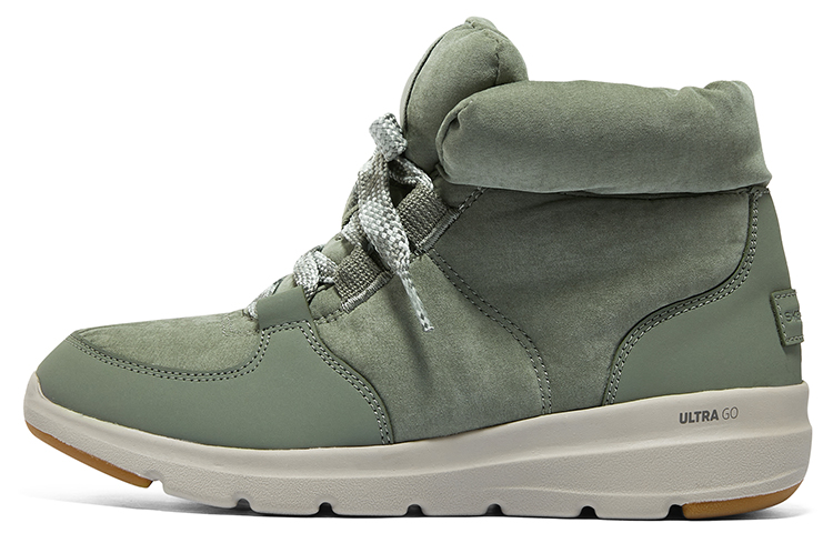 (W) Skechers Glacial Ultra 'Trend Up - Olive'
