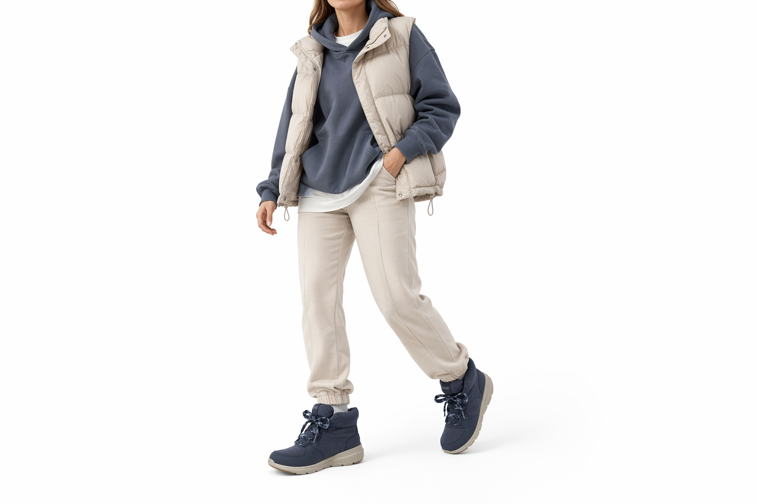 Order (Women) Skechers Glacial Ultra 'Trend Up - Navy' 144194-NVY